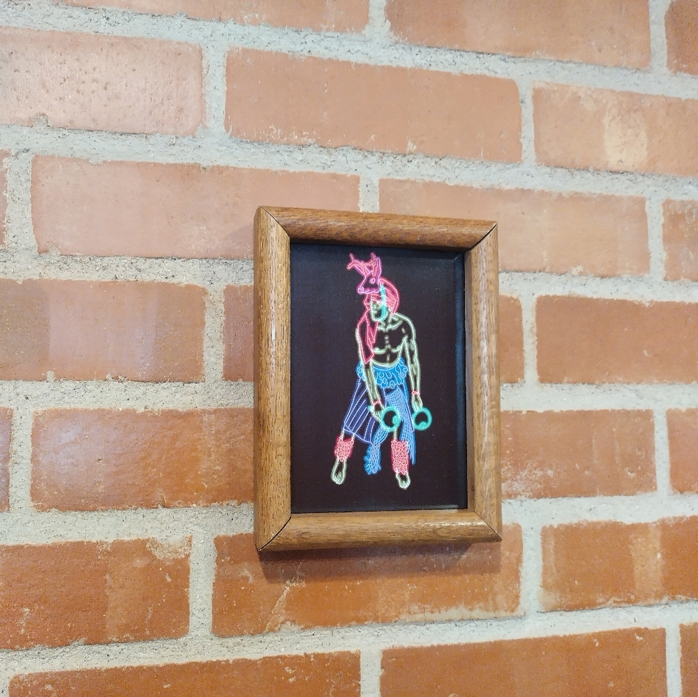 Neon Yaqui Deer Dancer